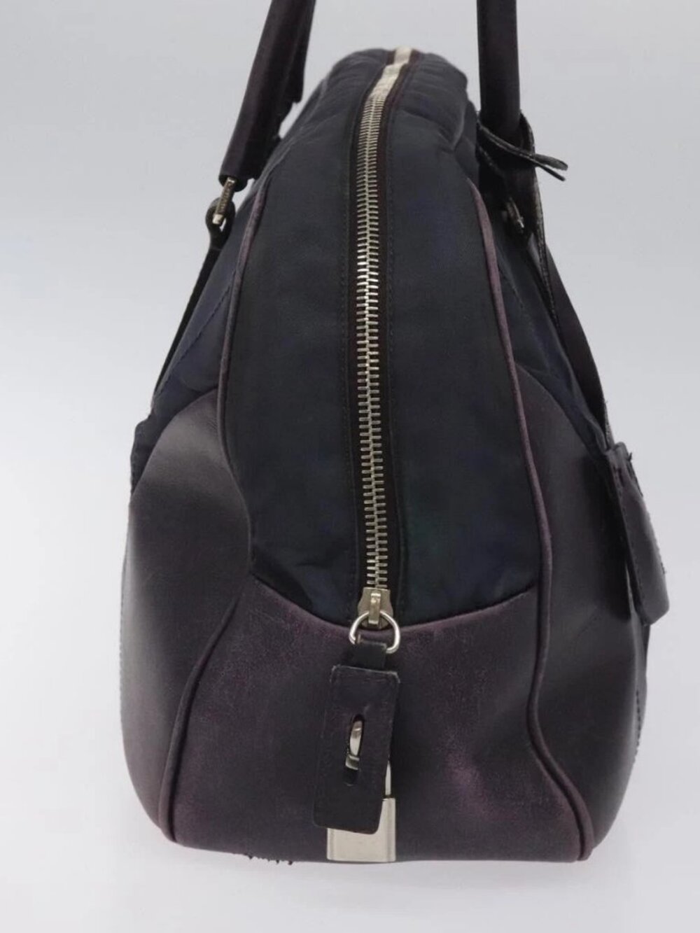 PRADA Shoulder Bag Nylon Purple Auth nb139V - Picture 6 of 16